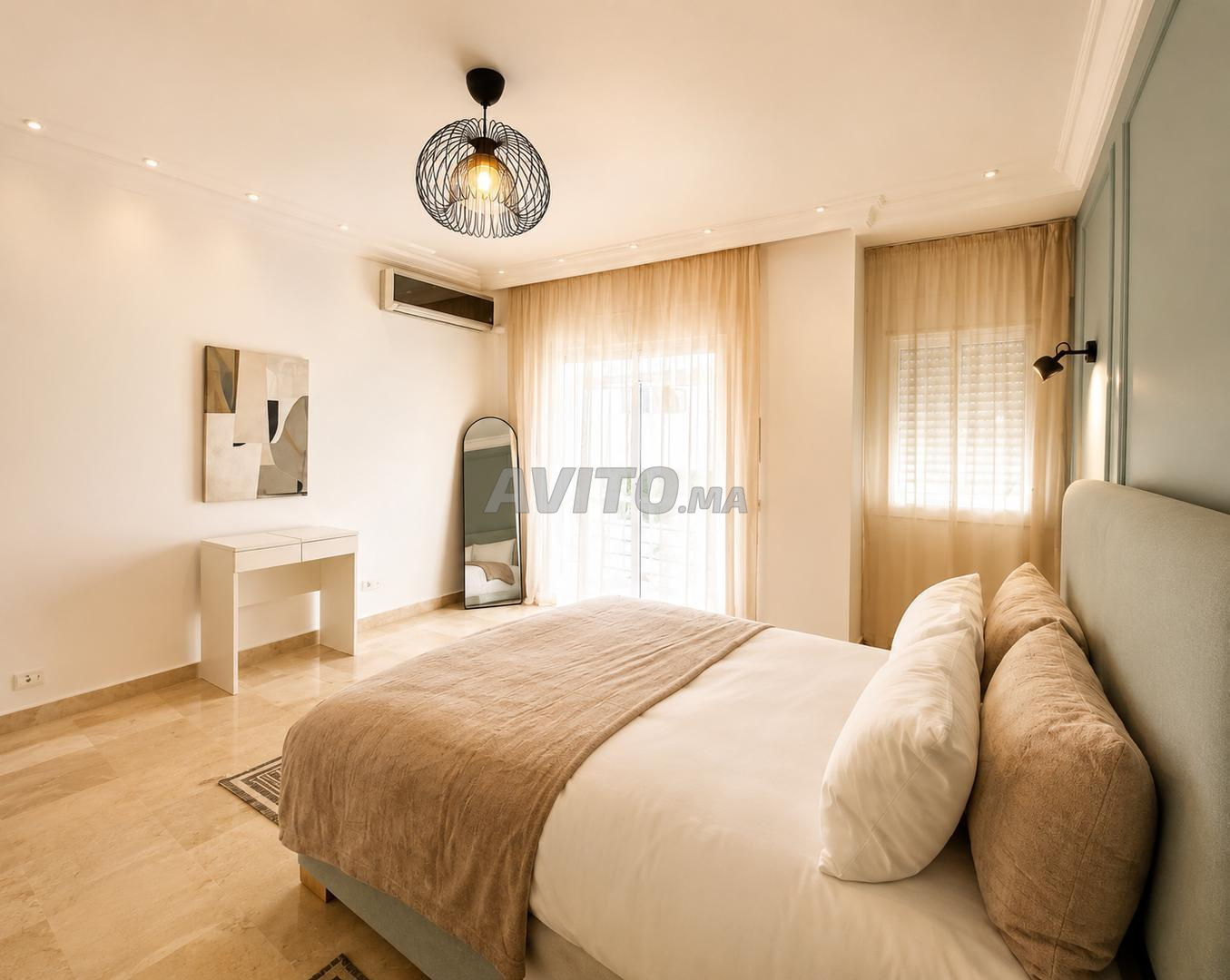 Duplex Meublé 184 m² à louer à Casablanca Gauthier — Photo 3