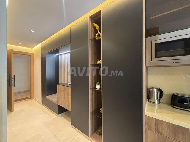 شقة مفروشة 75م² للإيجار في طنجة مالاباطا — Photo 9