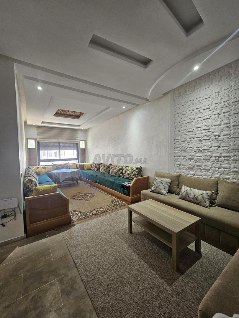 Appartement meublé 2 chambres à louer à Casablanca, Ain Sebaa — Photo 4