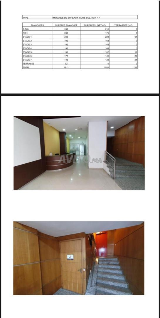 Appartement 1500 m² à louer à Casablanca (Maarif) — Photo 4