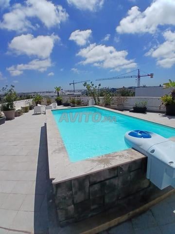 Furnished 50m² studio for rent in Casablanca, Riviera — Photo 2