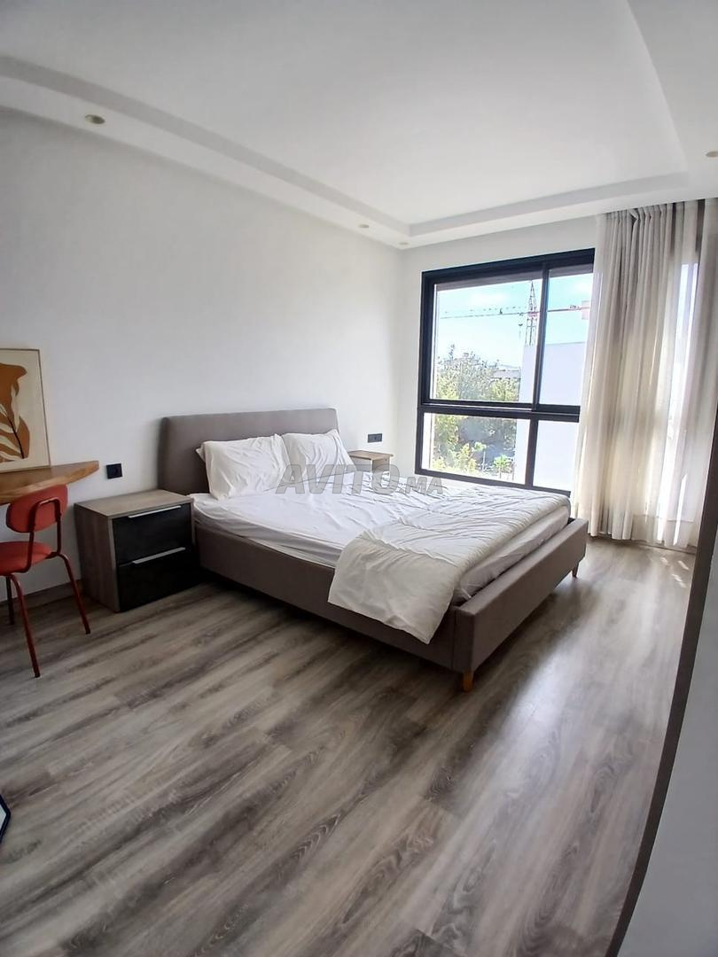 Furnished 50m² studio for rent in Casablanca, Riviera — Photo 17