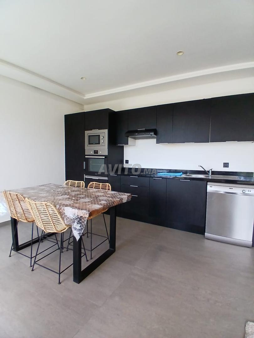 Furnished 50m² studio for rent in Casablanca, Riviera — Photo 21