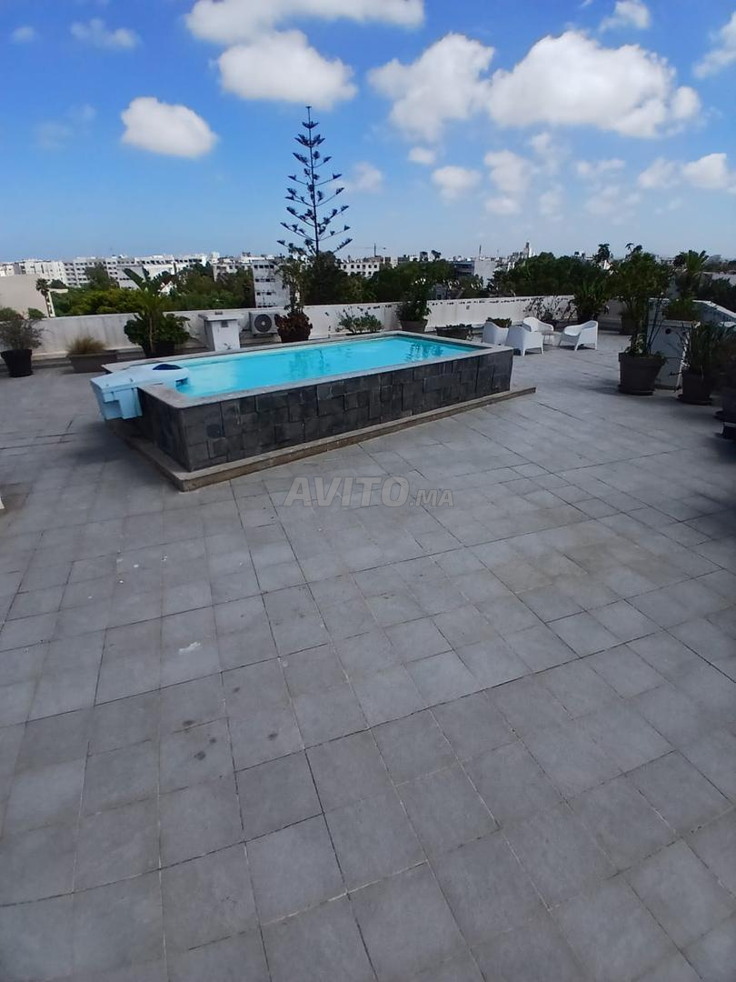 Furnished 50m² studio for rent in Casablanca, Riviera — Photo 23
