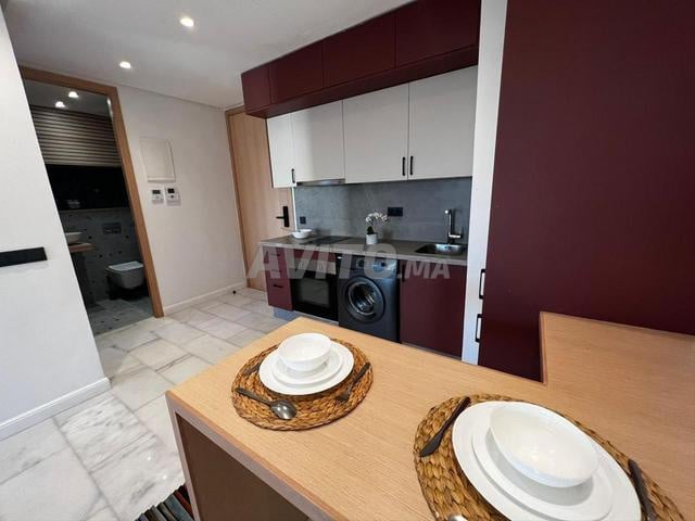 Furnished studio 48 m² for rent in Casablanca Palmier — Photo 2