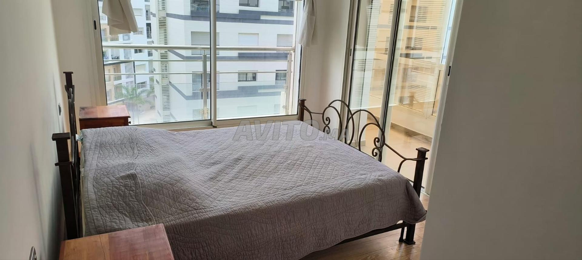 شقة 100 متر مربع للإيجار في الرباط (حي الرياد) — Photo 6