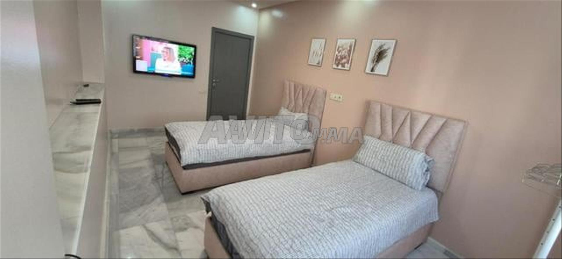 Appartement meublé 3 chambres à louer à Tanger Marjane — Photo 7