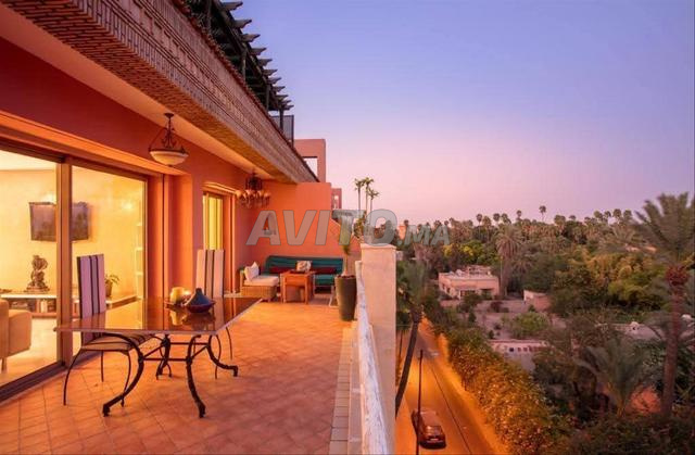 Appartement 2 chambres meublé à louer à Marrakech Guéliz — Photo 8