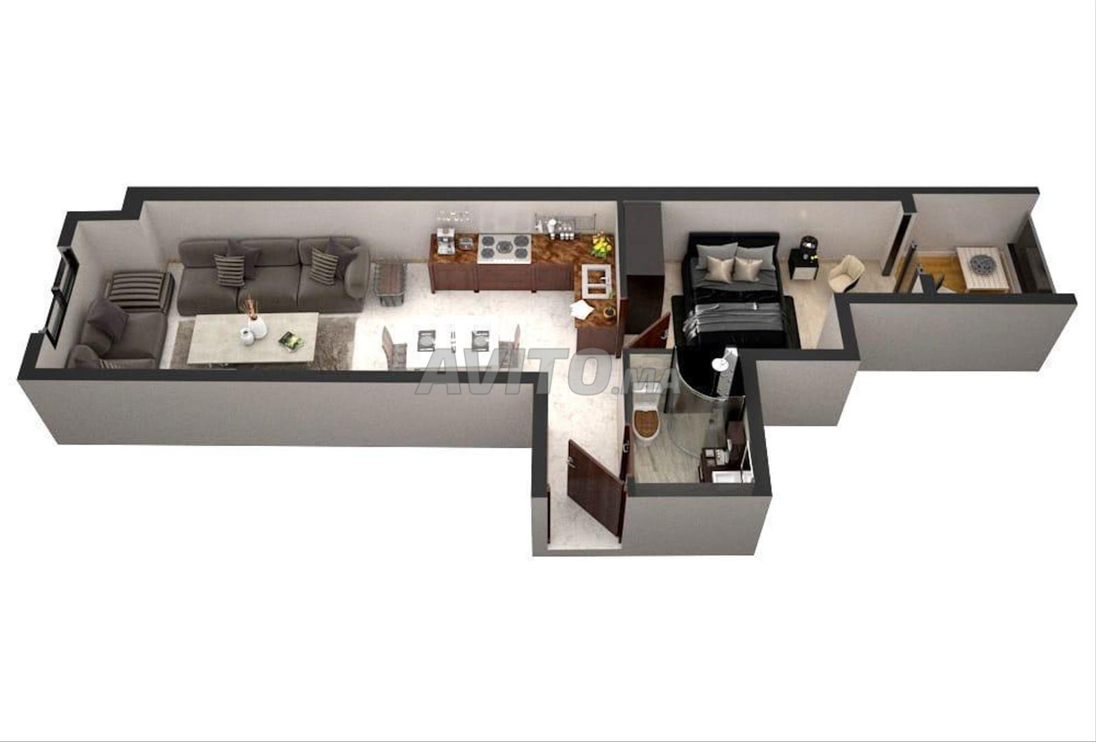 Appartement 45 m² à vendre à Casablanca (Maarif) — Photo 4