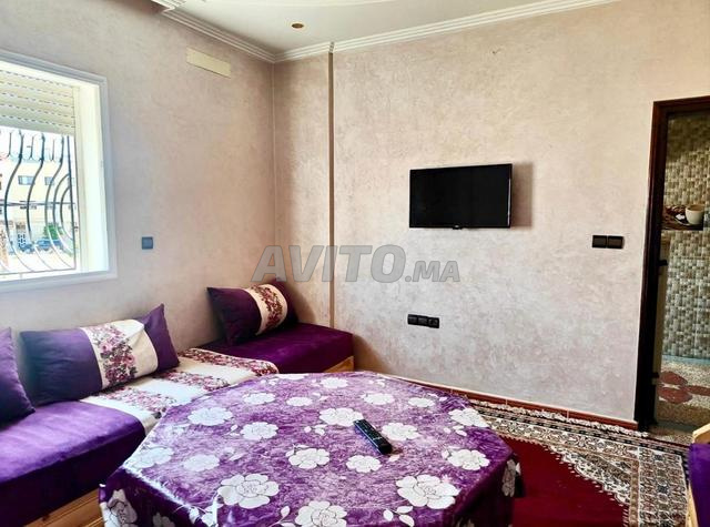 شقة مفروشة مزودة بشبكة ويفي للايجار بأكادير (إلحودا) — Photo 12