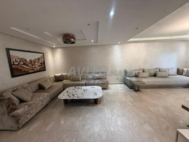 Appartement 160 m² à louer à Casablanca (Quartier Hôpitaux) — Photo 2