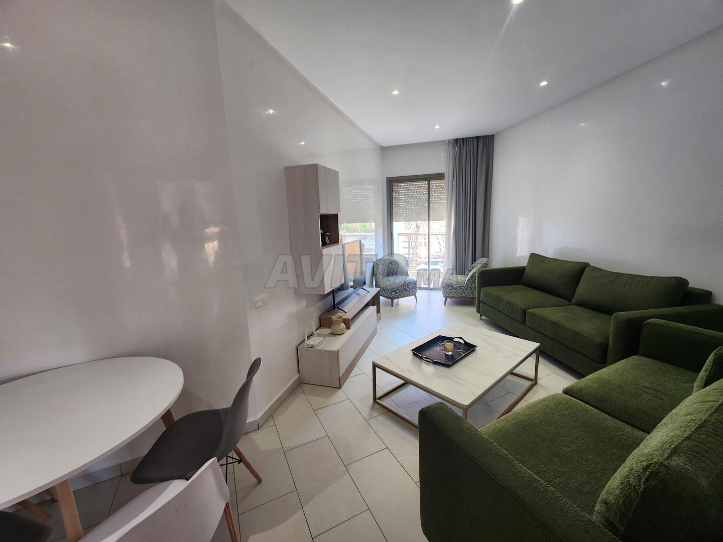 Furnished 1-bedroom apartment for rent in Marrakech Semlalia — Photo 3