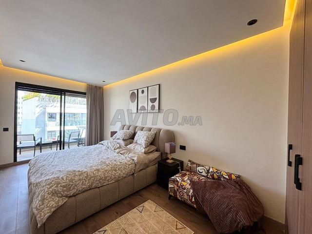 60 m² Studio for rent in Casablanca Palmiers — Photo 4