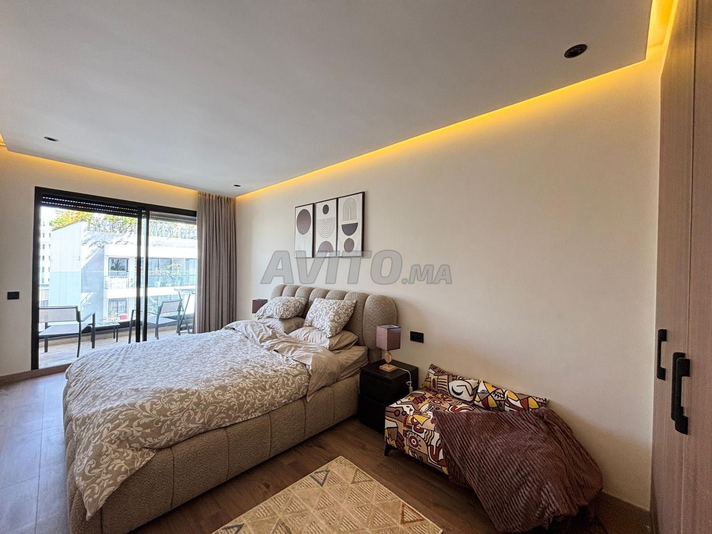 60 m² Studio for rent in Casablanca Palmiers — Photo 3