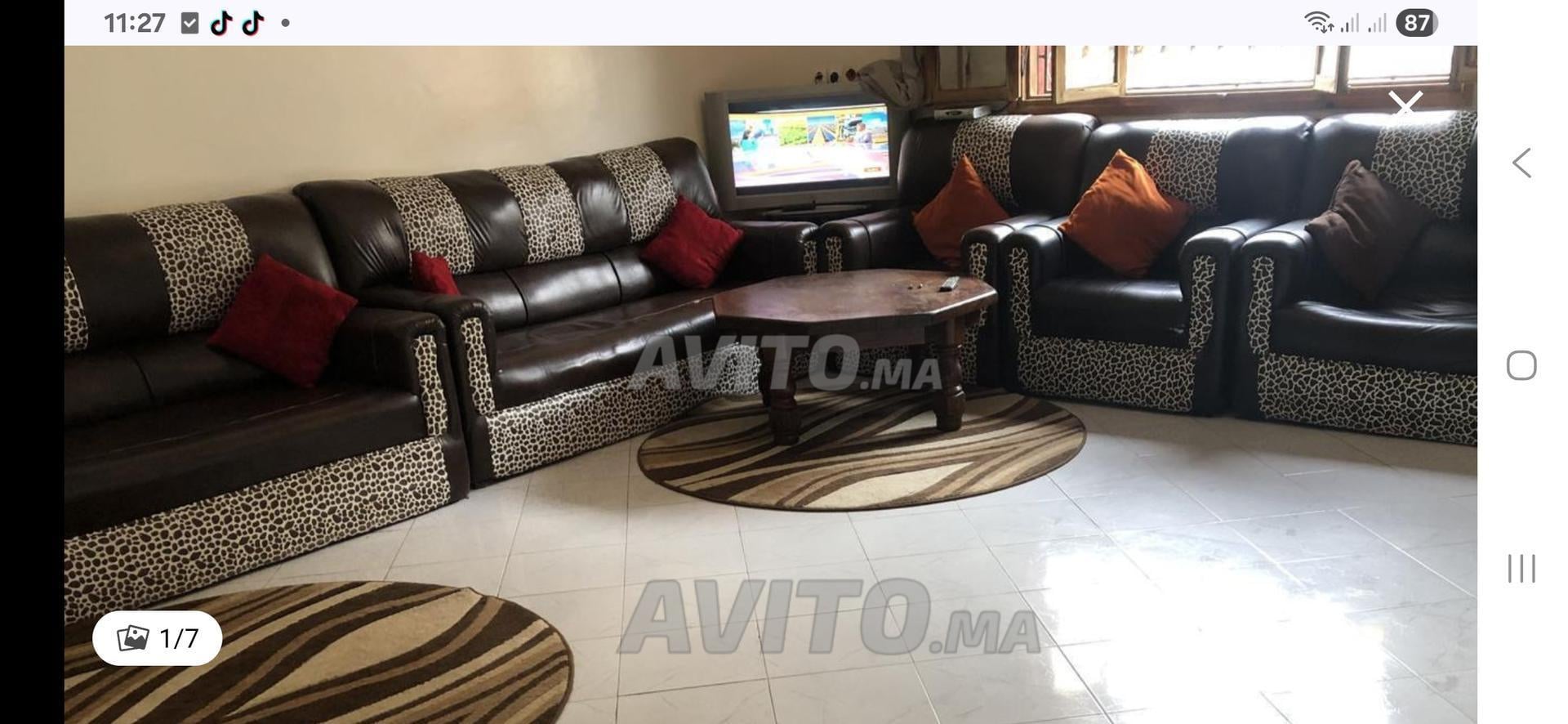 Appartement meublé avec wifi à louer à Rabat — Photo 6
