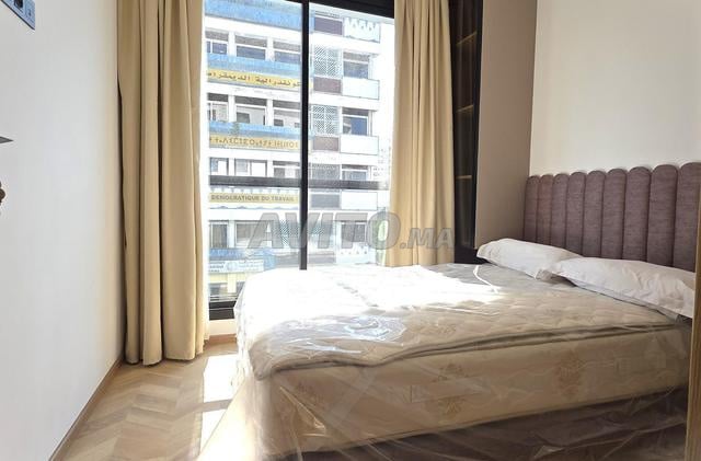 Studio meublé 40m2 à louer à Casablanca Palmier — Photo 9