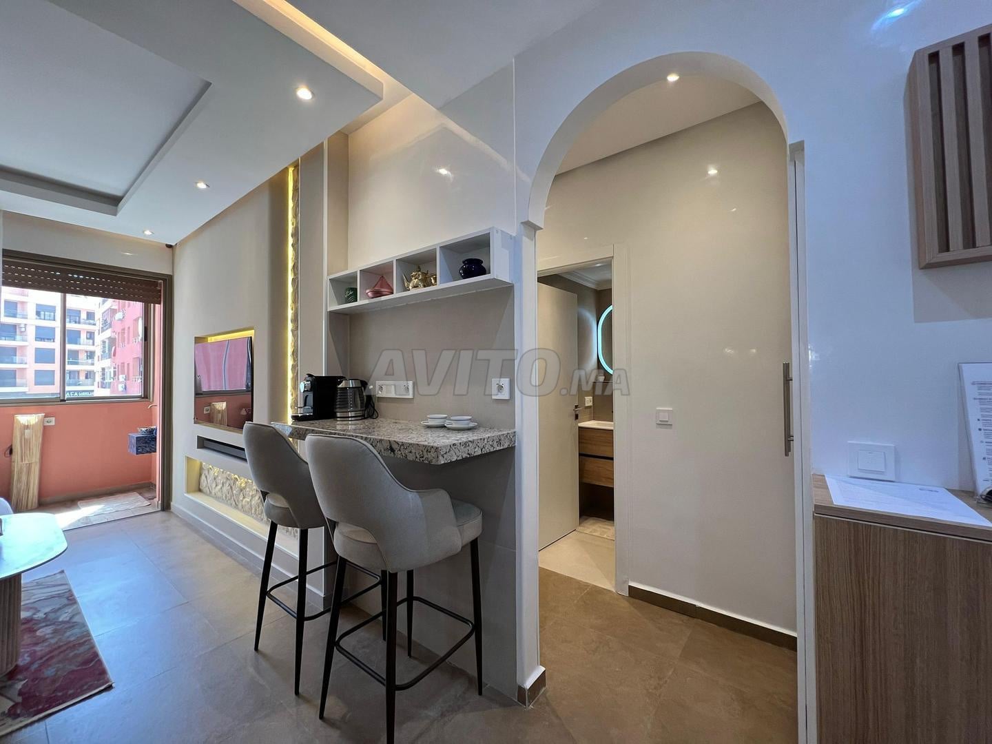 Apartment 42 m² for Rent in Marrakech (Sémlalia) — Photo 2