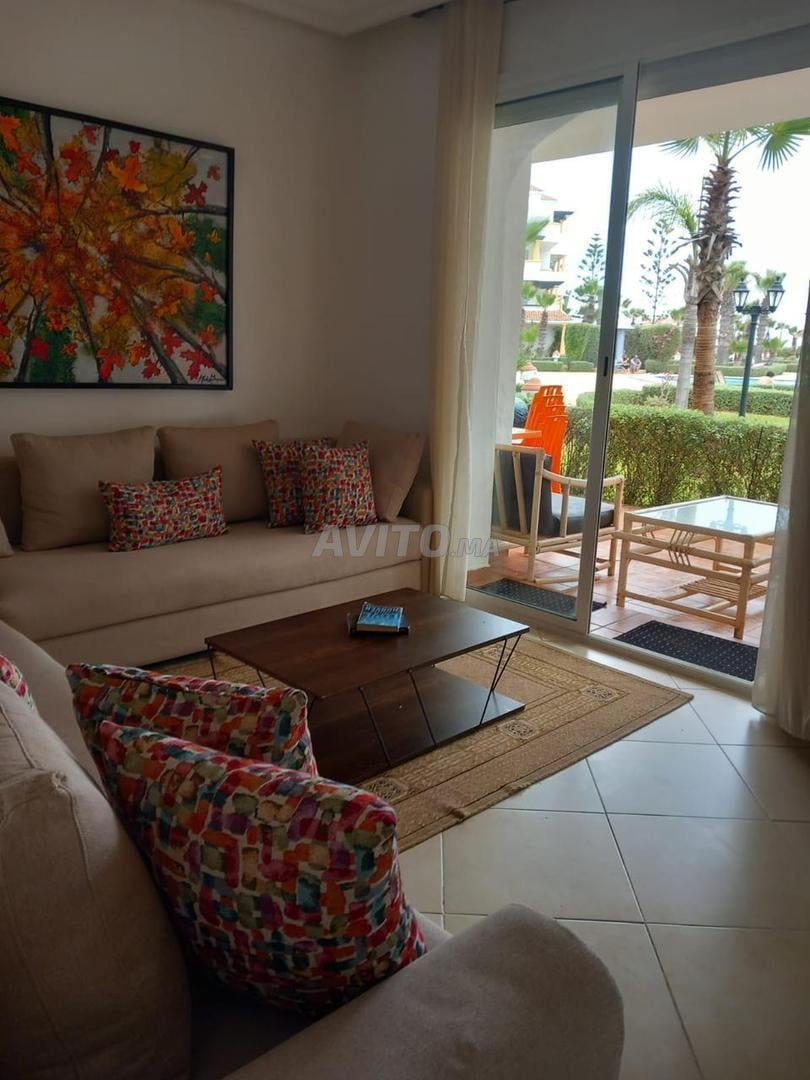 Beachfront apartment for rent in Sidi Rahal — Photo 7