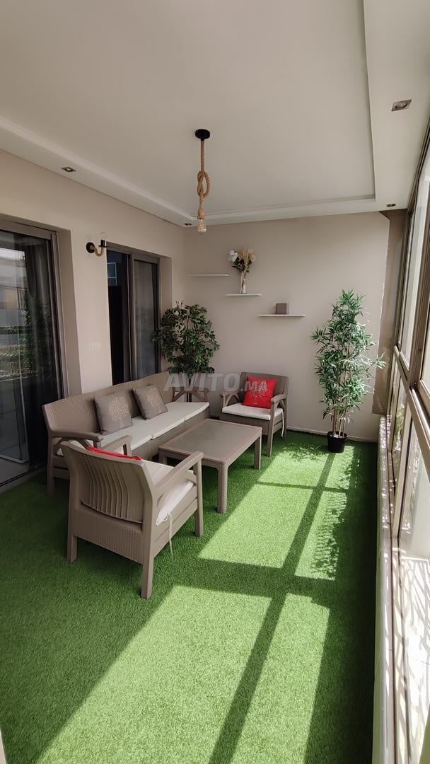 Appartement meublé 83m2 à louer à Casablanca — Photo 3