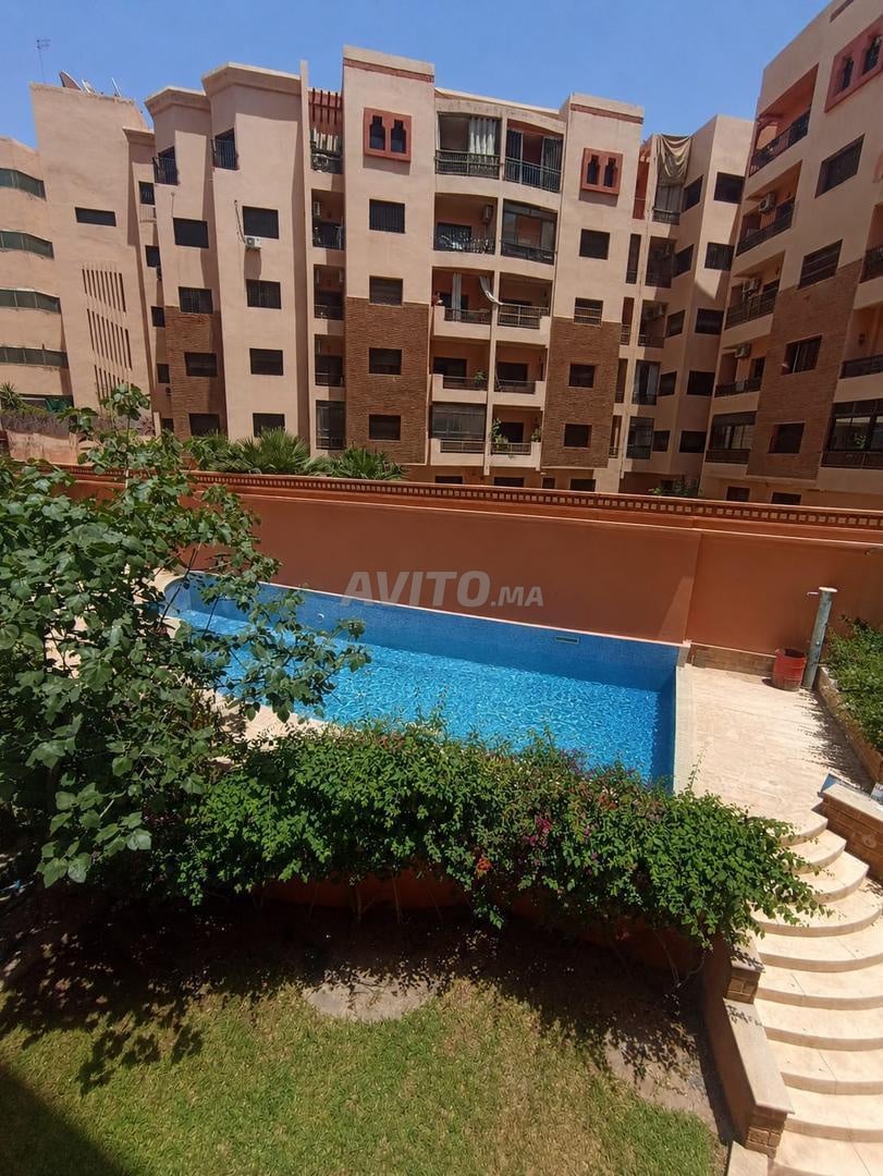 Furnished studio 60 m² for rent in Marrakech Guéliz — Photo 4