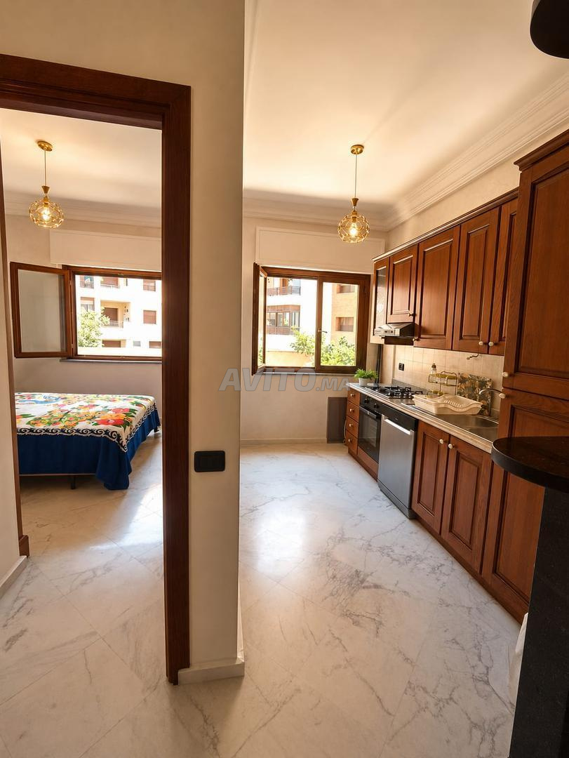 Furnished studio 60 m² for rent in Marrakech Guéliz — Photo 8