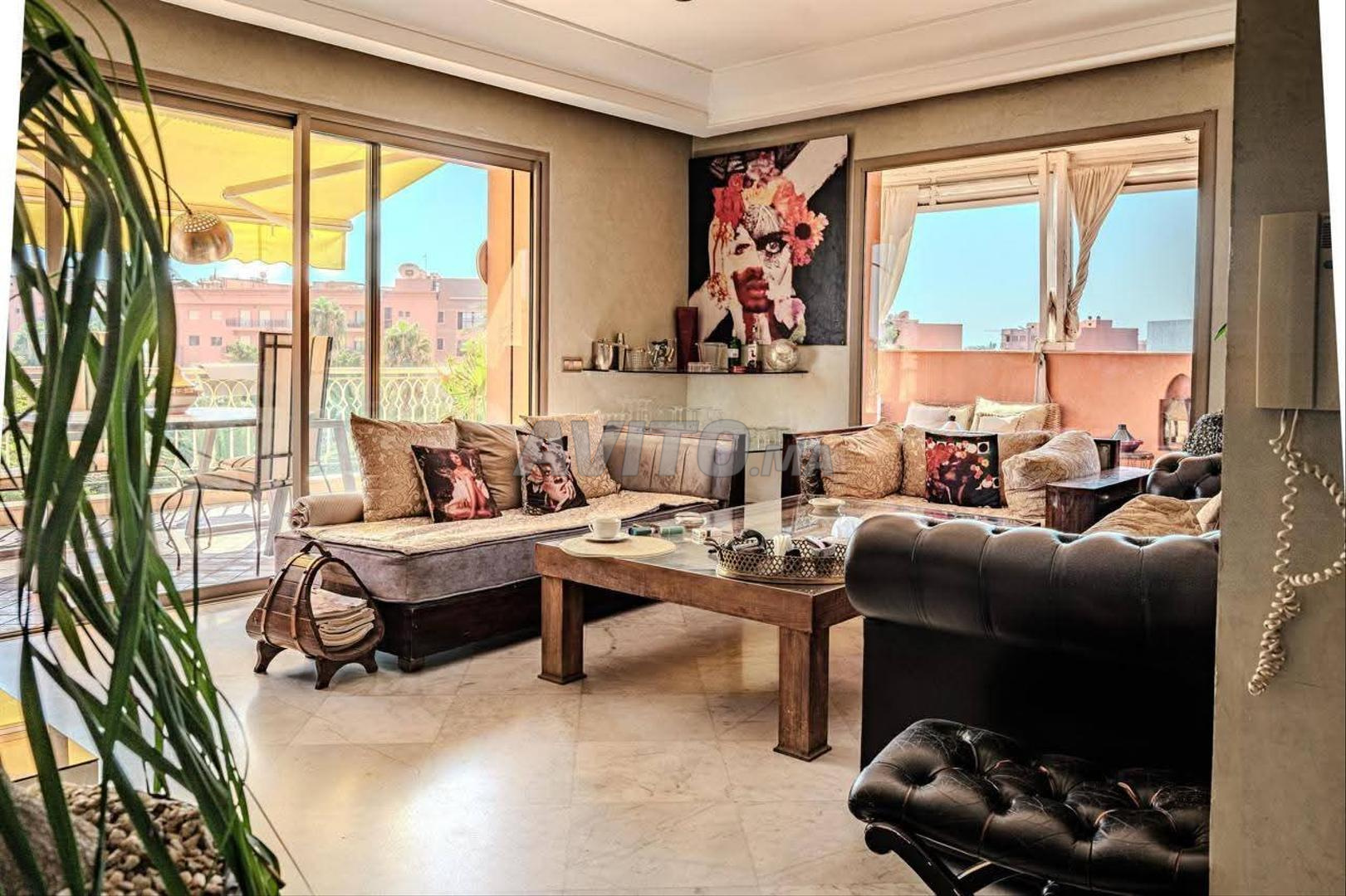 Furnished 2-bedroom apartment for rent in Marrakech Gueliz — Photo 12