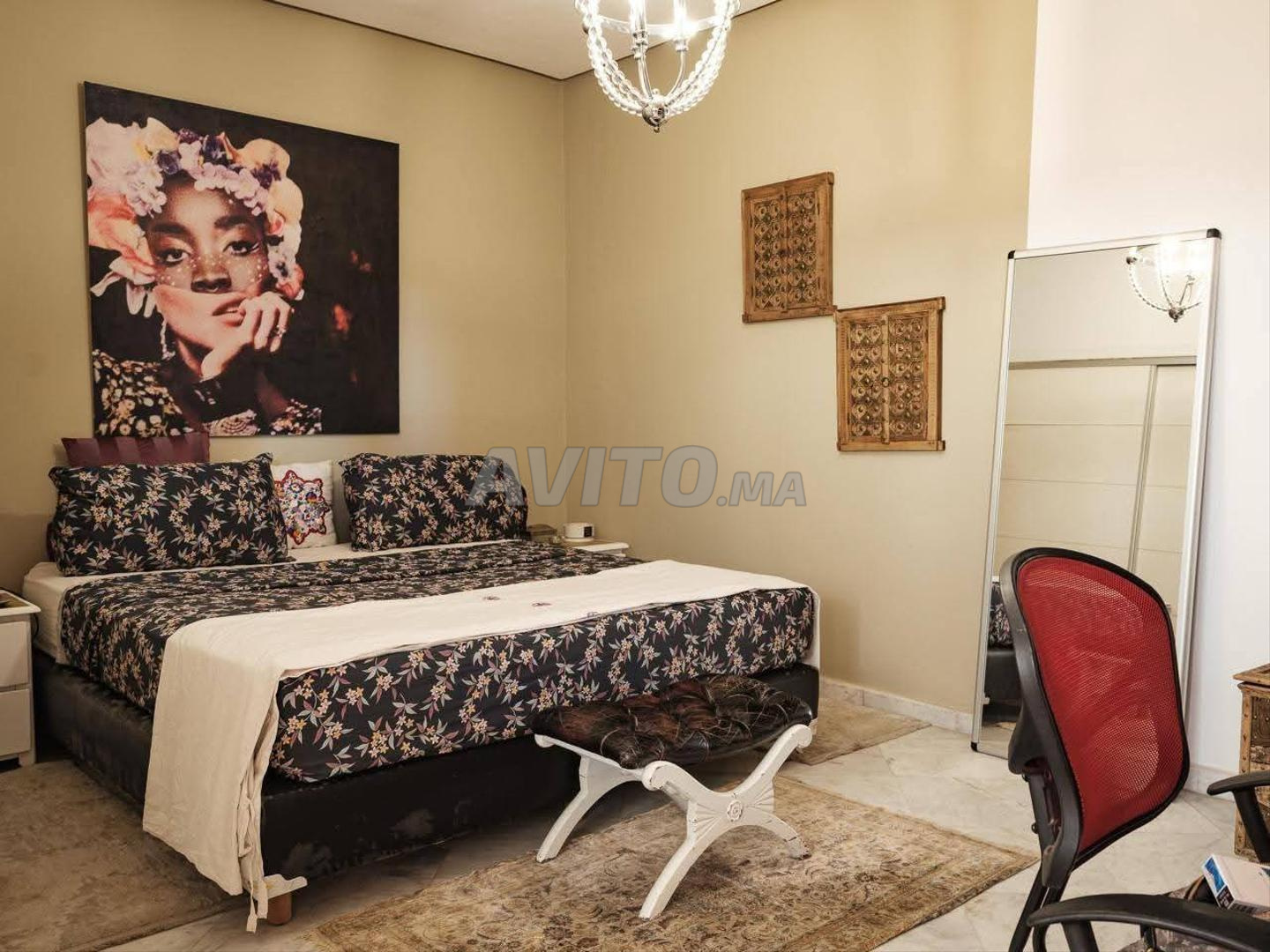 Furnished 2-bedroom apartment for rent in Marrakech Gueliz — Photo 16