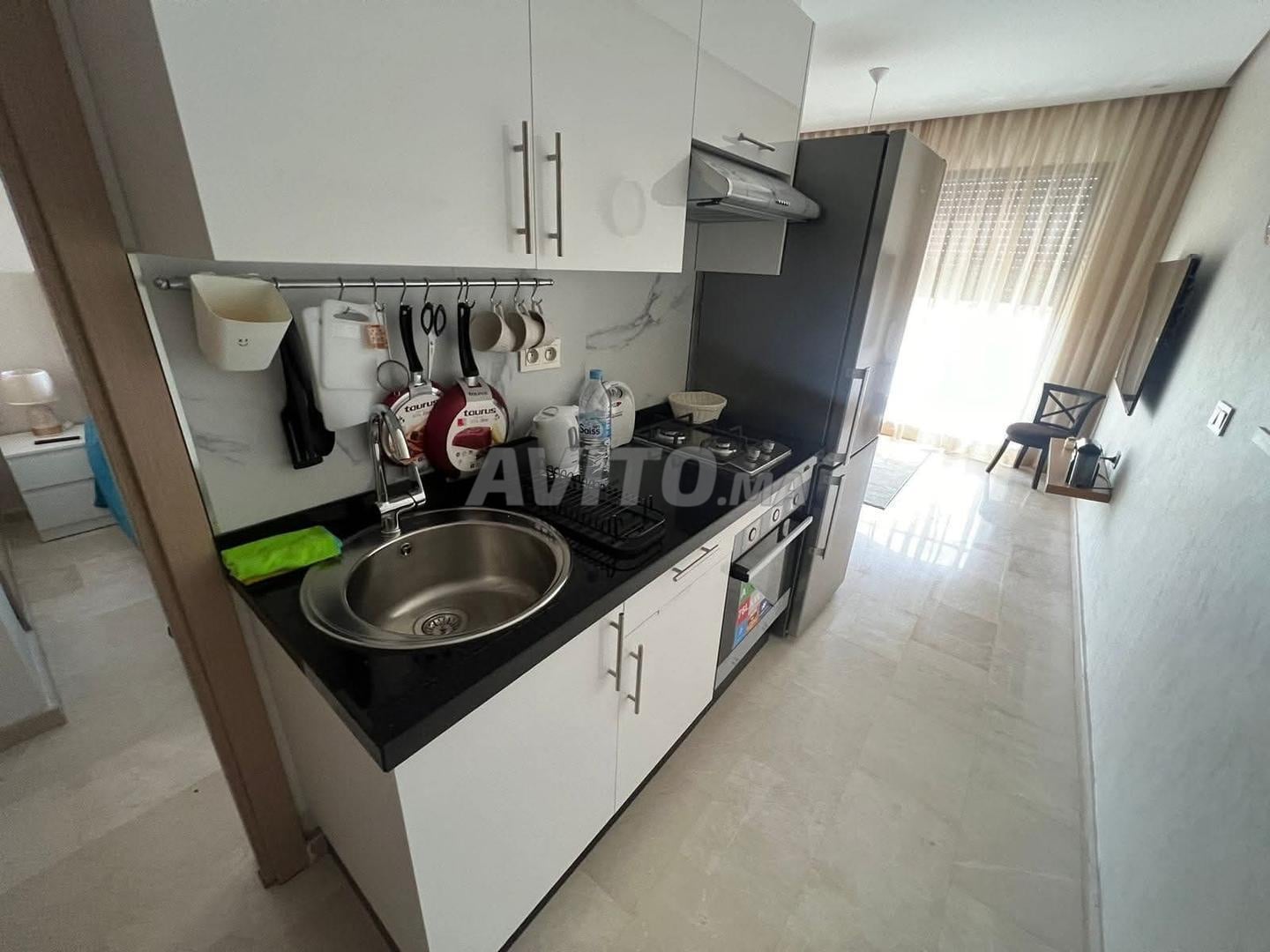 Studio meublé 40m² à louer à Casablanca Palmier — Photo 9