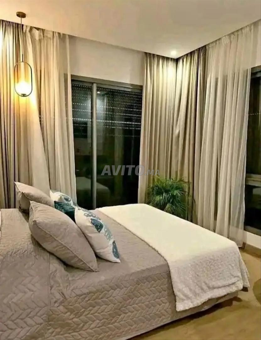 Appartement meublé à louer à la journée, entièrement prêt