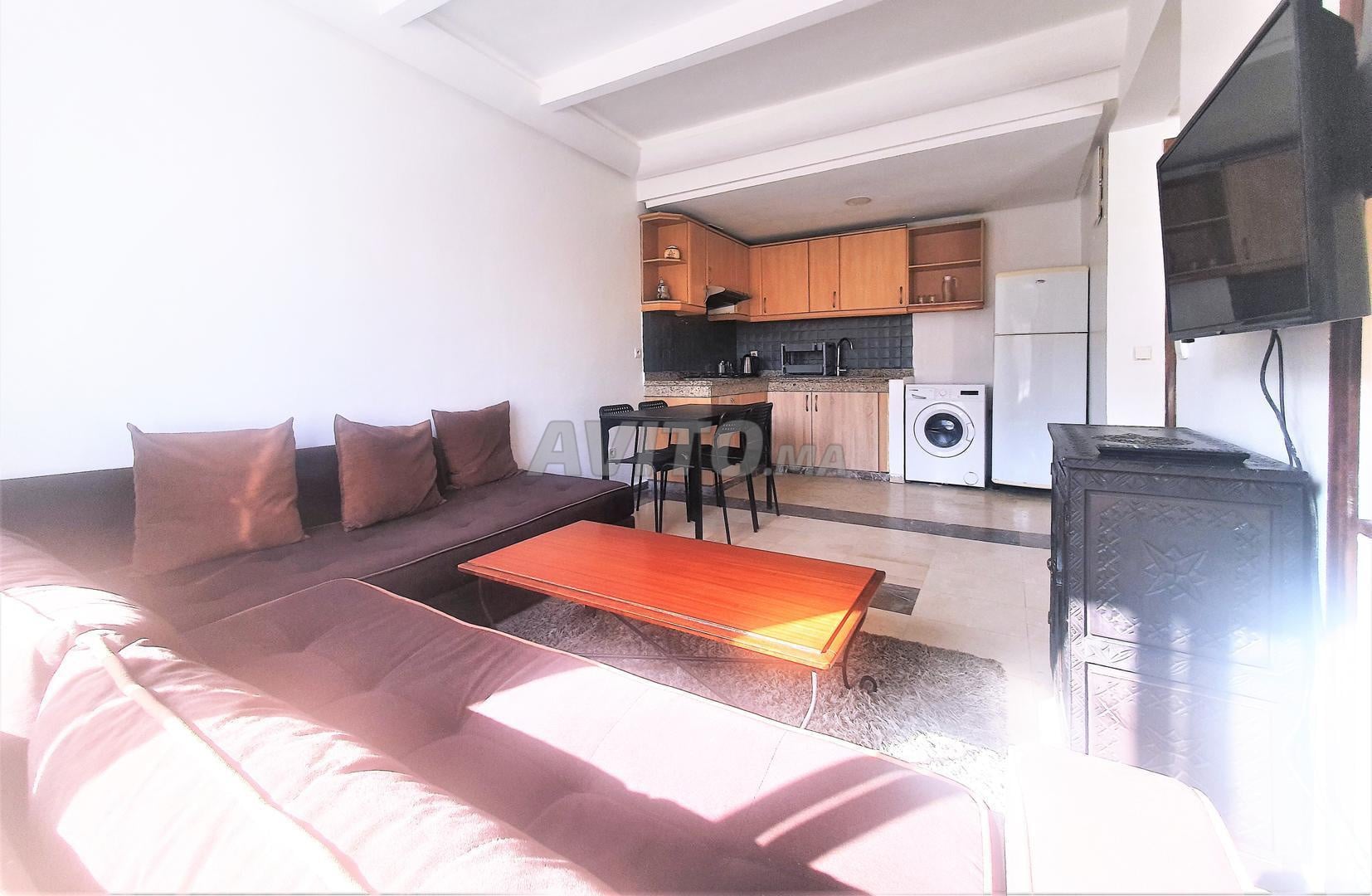 Furnished Studio THS 42m2 Balcony 2nd Floor Maarif
