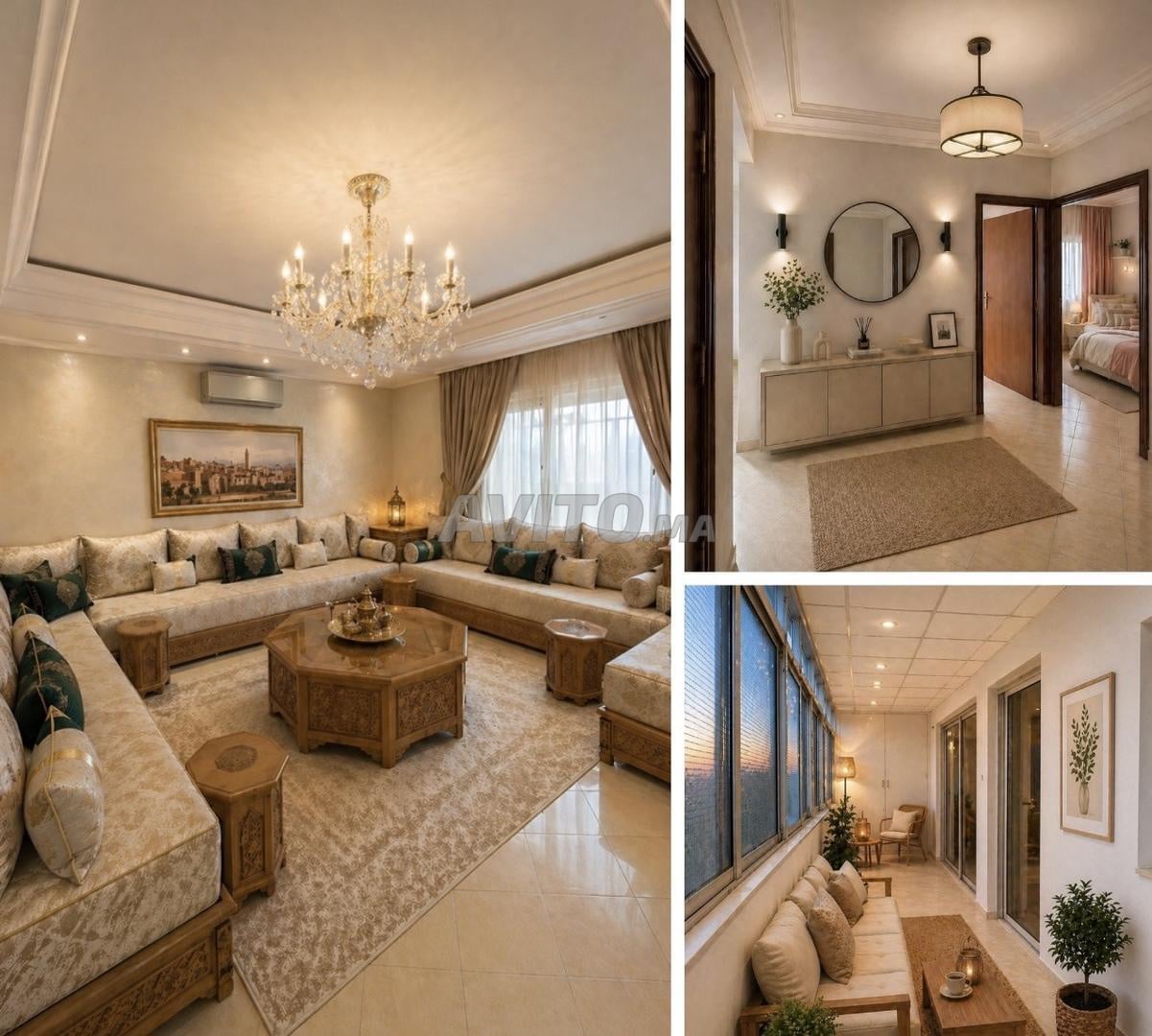 Beautiful unfurnished through apartment for sale
