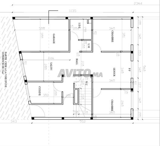 Land 213 m² for sale in Agourai — Photo 8