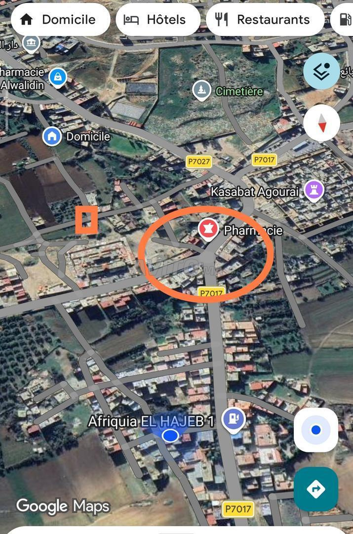 Land 213 m² for sale in Agourai — Photo 3