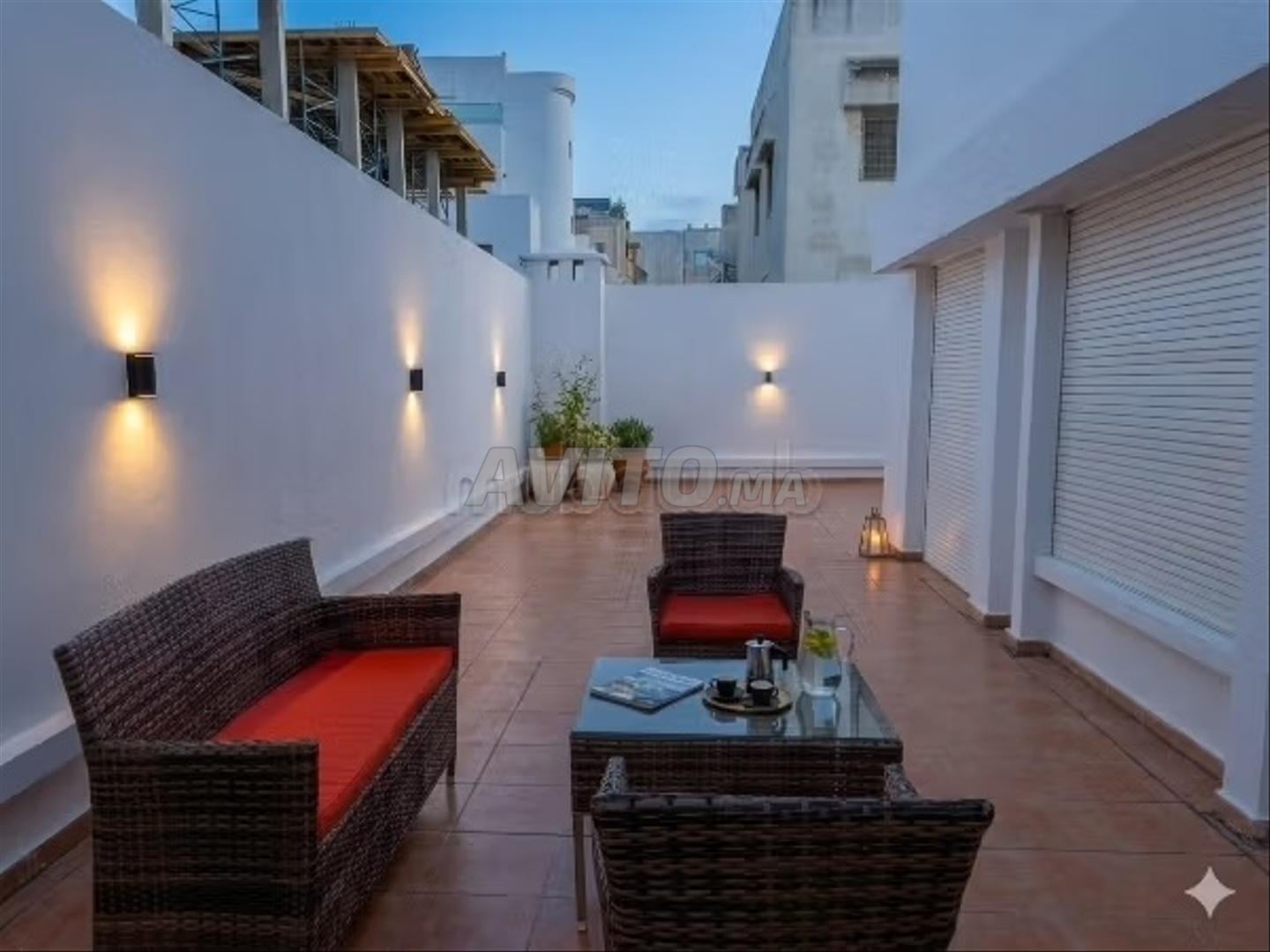 Appartement meublé à louer 180m² à Casablanca