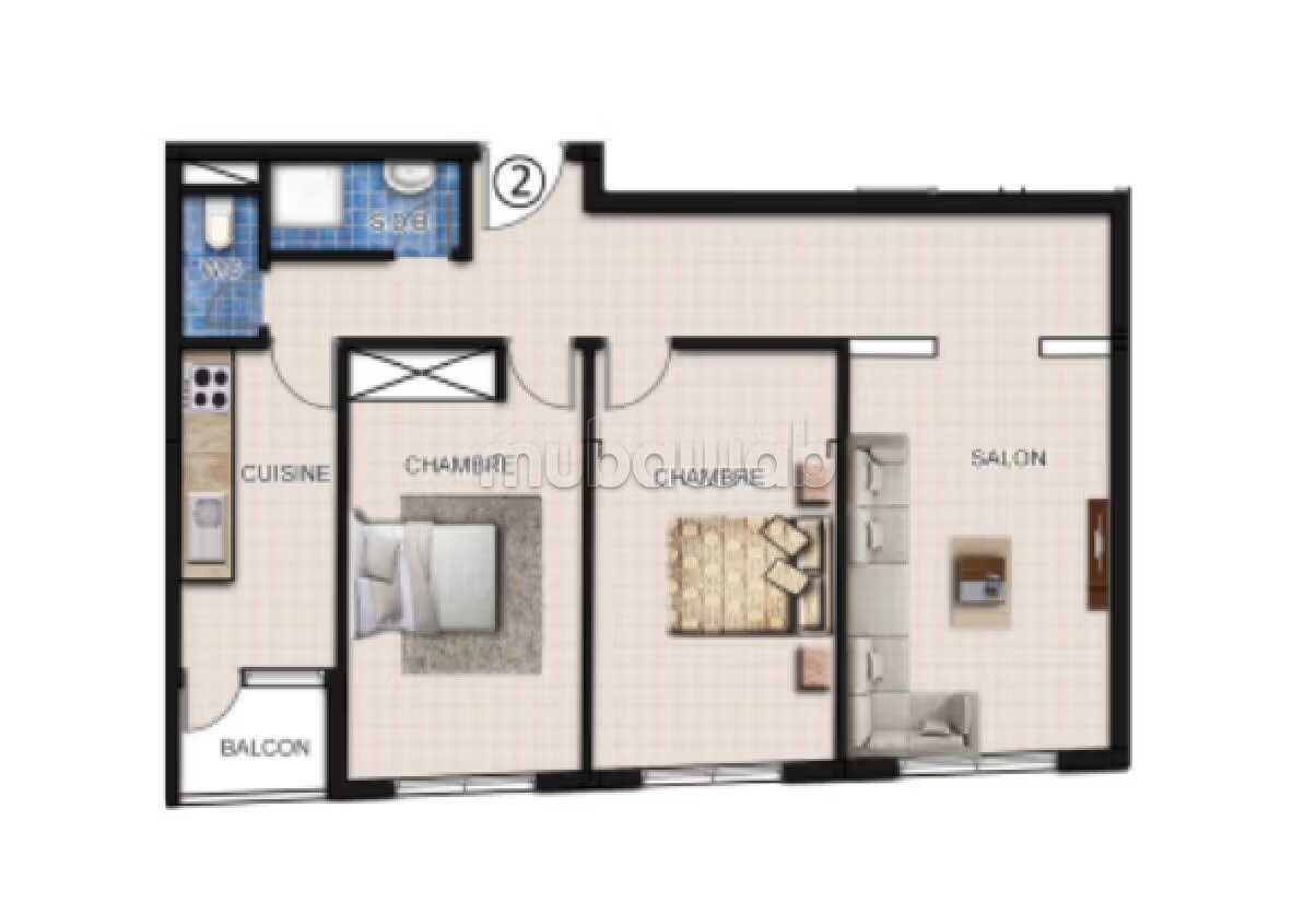 Appartement 91 m² à vendre à Martil, Tétouan — Photo 6
