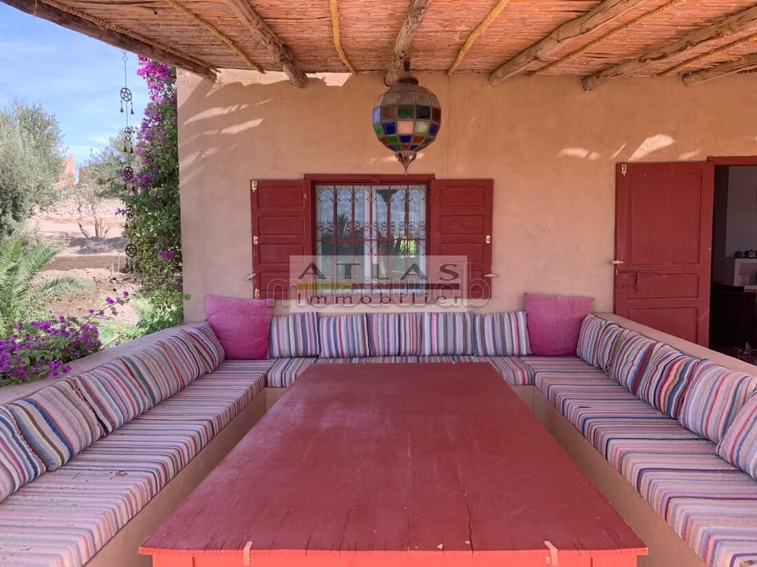 Kasbah 1,7 Hectare avec lac à vendre à Marrakech — Photo 40