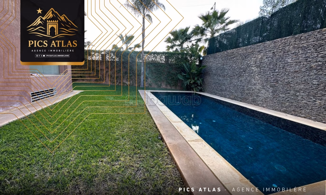 Villa de luxe à vendre 600 m², Jardin et piscine privé, Marrakech — Photo 2