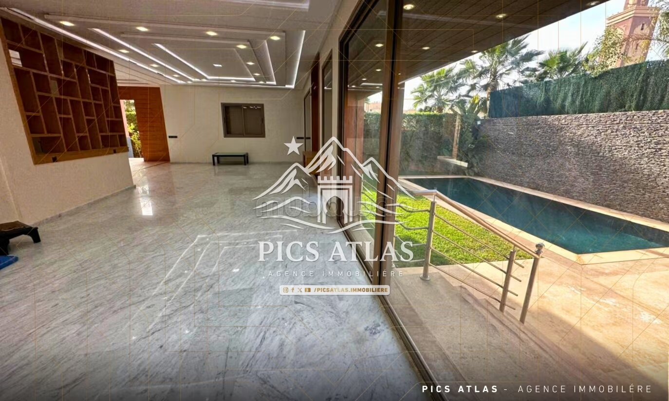 Villa de luxe à vendre 600 m², Jardin et piscine privé, Marrakech — Photo 23