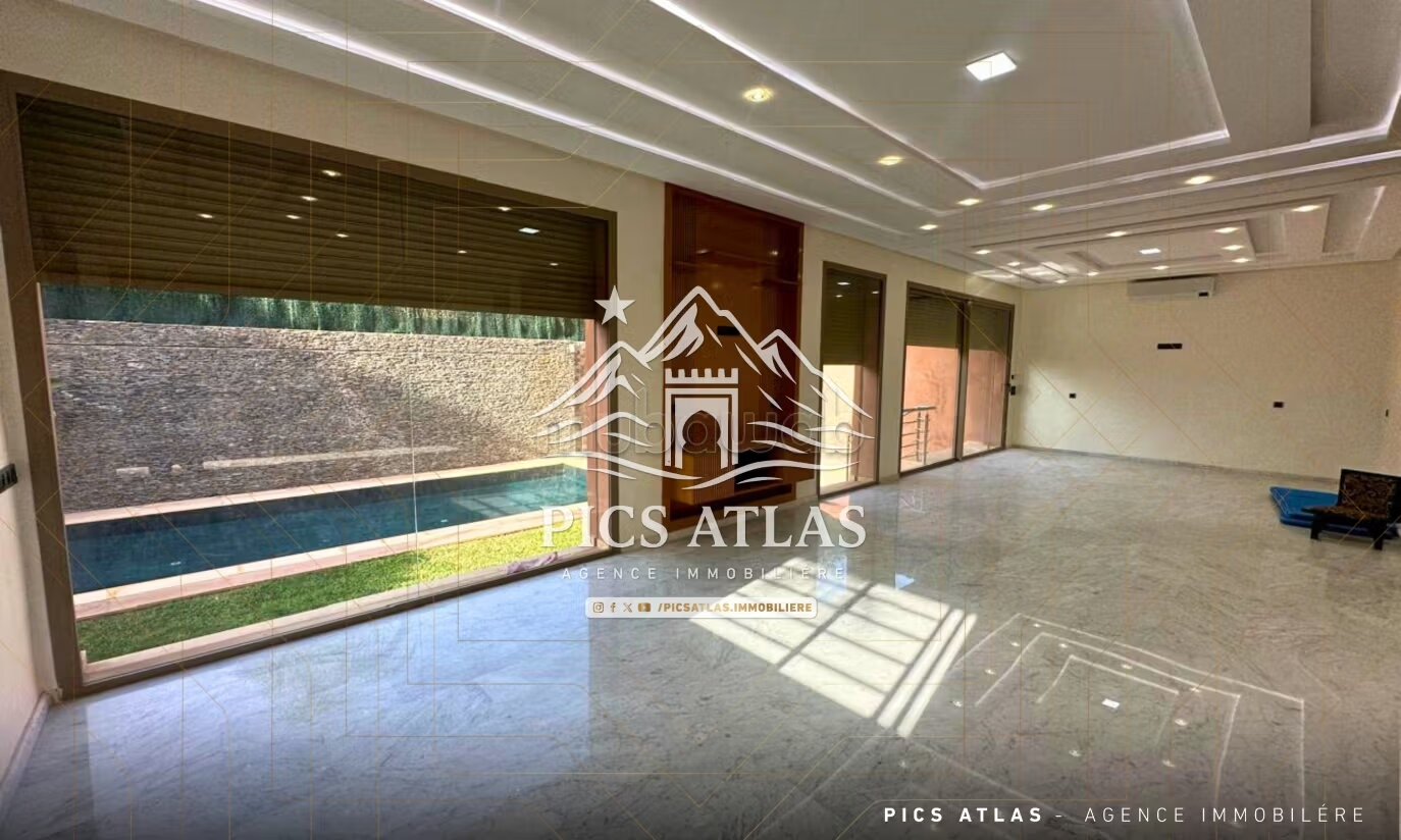 Villa de luxe à vendre 600 m², Jardin et piscine privé, Marrakech — Photo 24