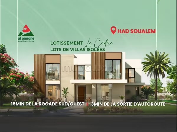 Land for sale 470 m² in Jnane Soualem — Photo 2