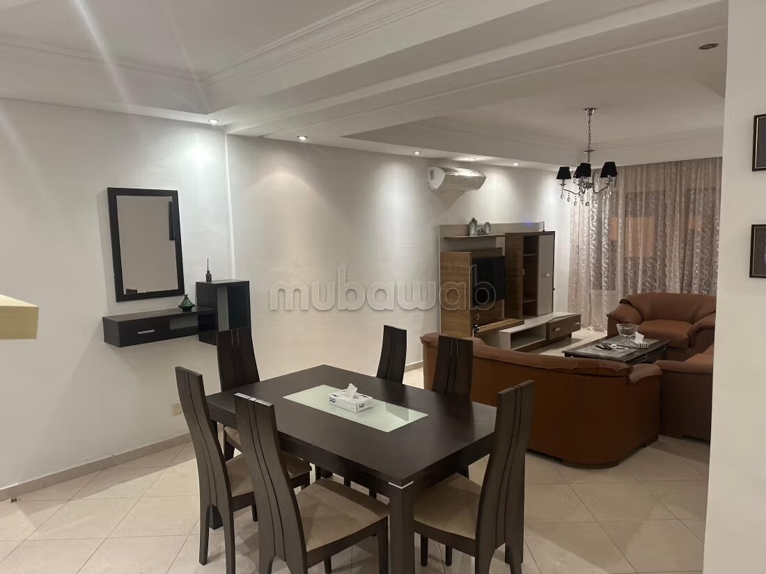 Appartement meublé 87 m² à louer à Rabat (Hassan) — Photo 6