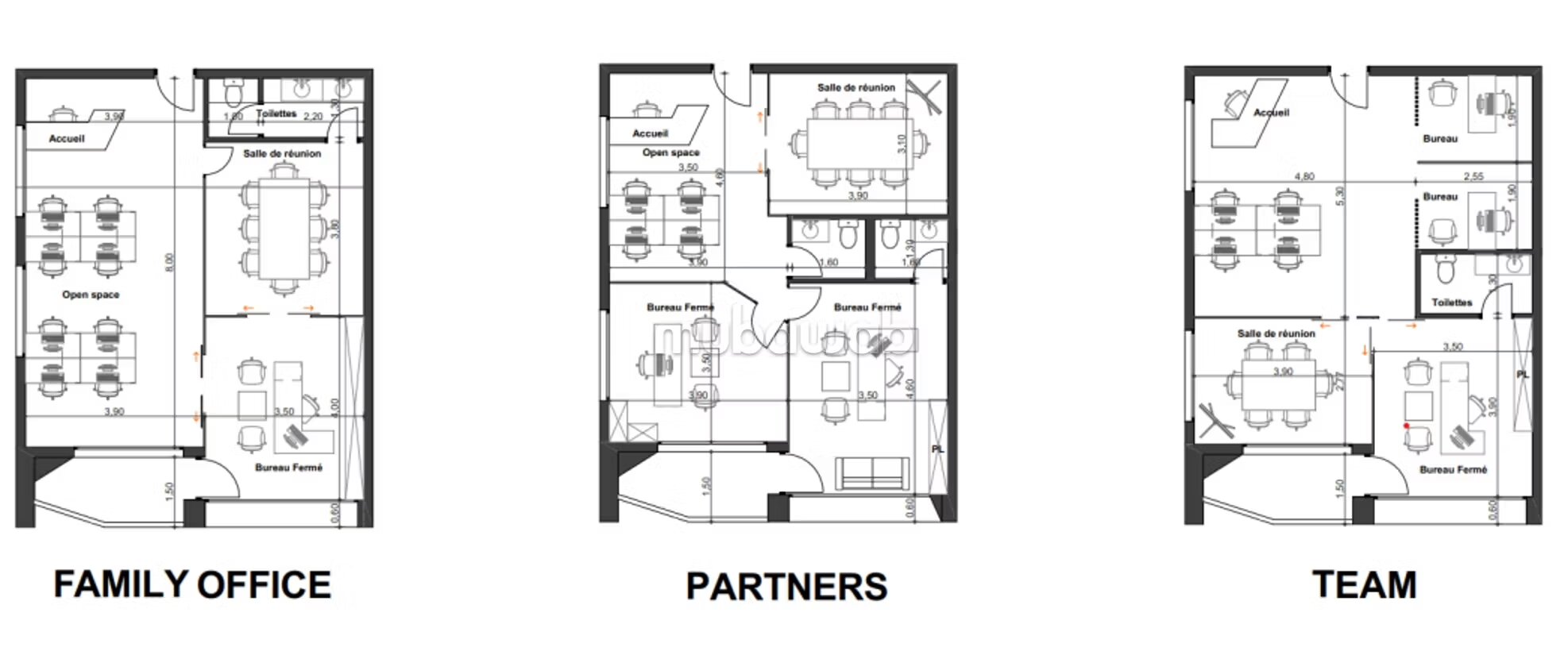 Office 73 sqm for rent in Casablanca – CIL — Photo 11