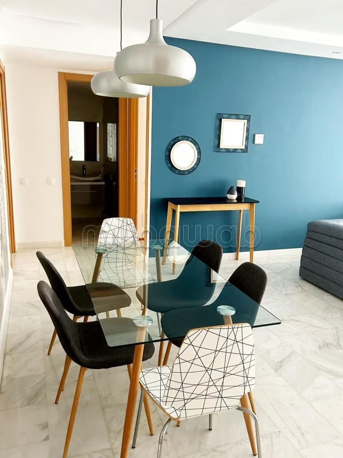 Appartement 120 m² à louer à Casablanca (Palmiers) — Photo 12