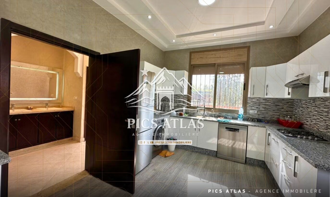 Villa de luxe à louer, 4 chambres, piscine, Route Sidi Abd — Photo 9