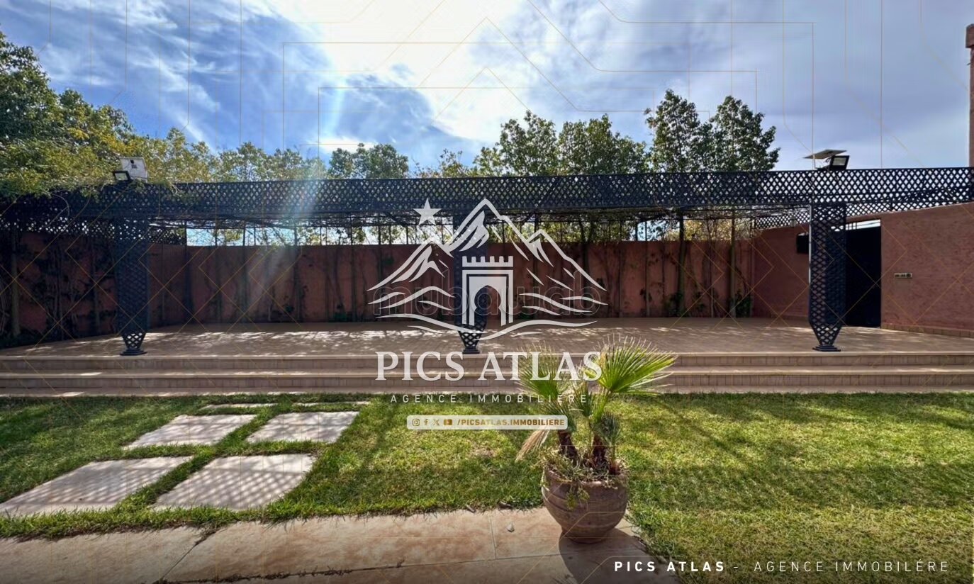 Villa de luxe à louer, 4 chambres, piscine, Route Sidi Abd — Photo 11