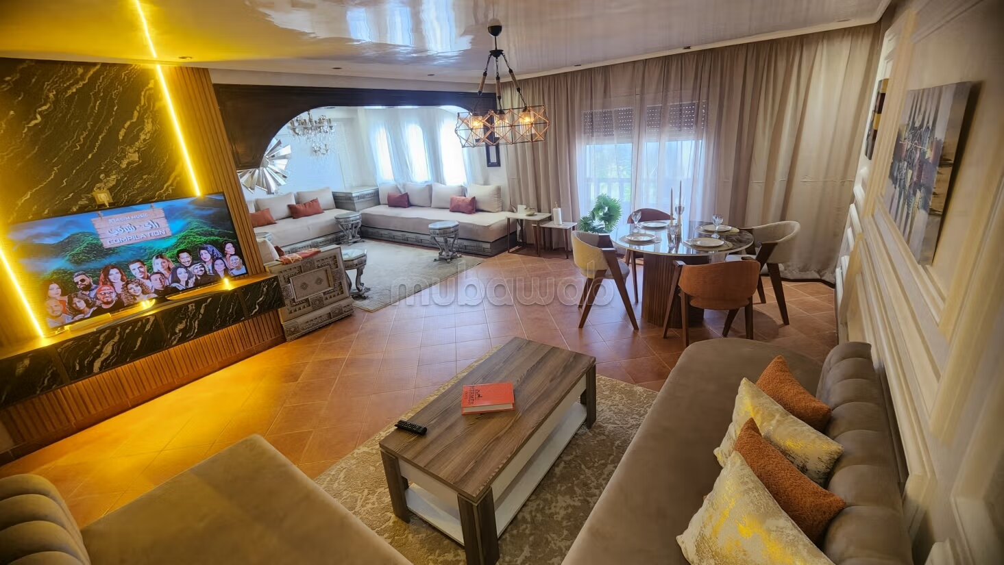 Appartement 3 chambres à louer à Tanger — Photo 2
