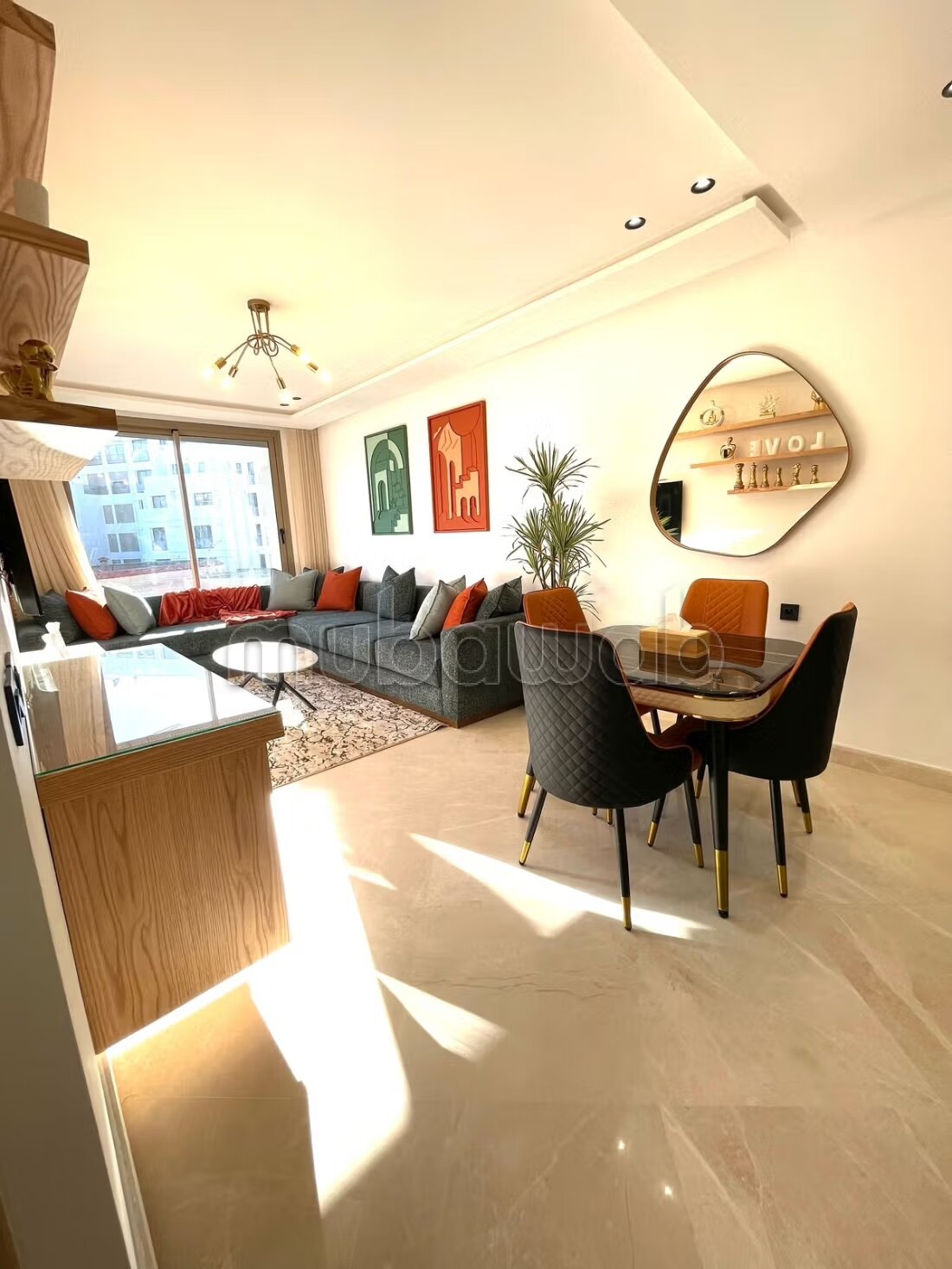 Appartement studio 50 m² à louer au quartier Les Princesses à Casablanca — Photo 3