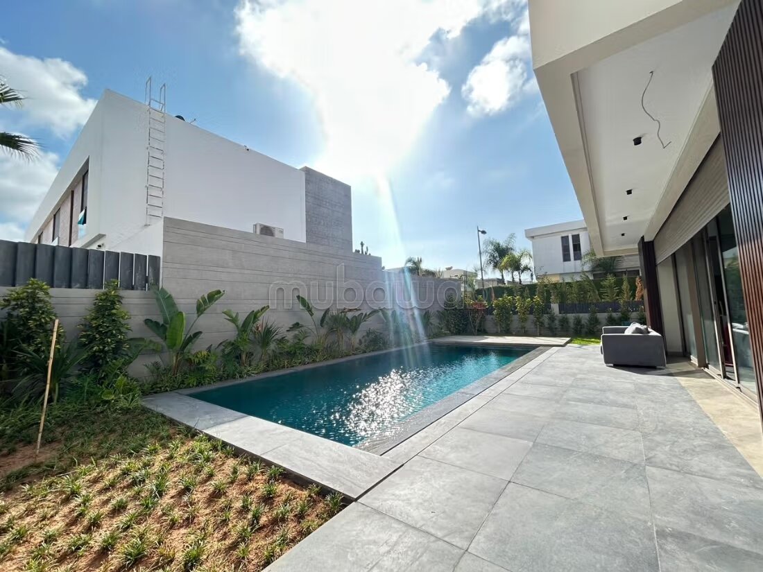 فيلا 1200 م² للإيجار في الرباط – حي الرياض — Photo 3