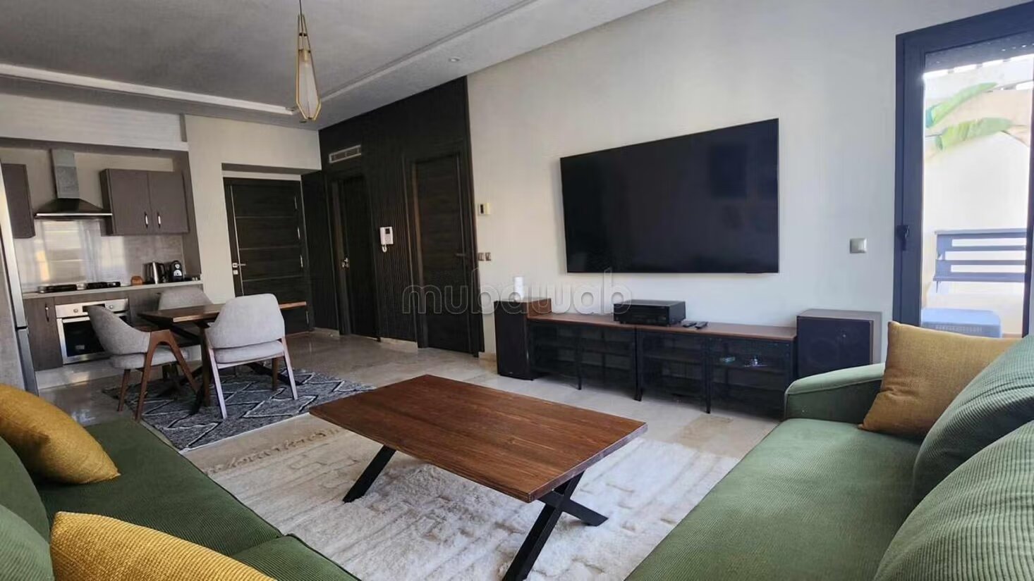 Furnished Studio 50 m² for rent in Casablanca — Photo 5