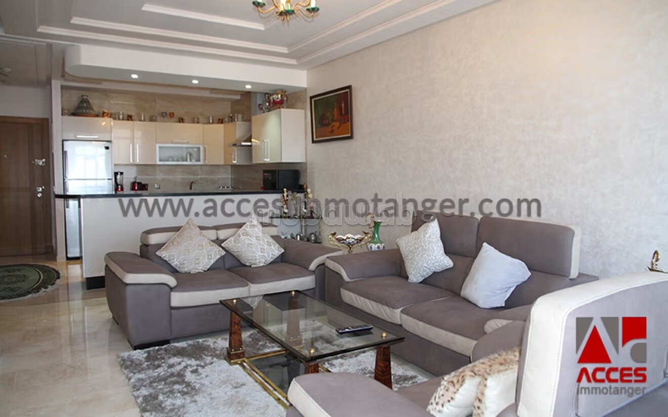 Appartement meublé 90 m² à louer à Tanger — Photo 4